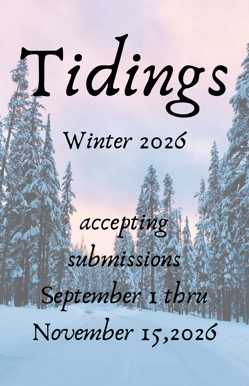 Call For Art: Tidings&nbsp;2026